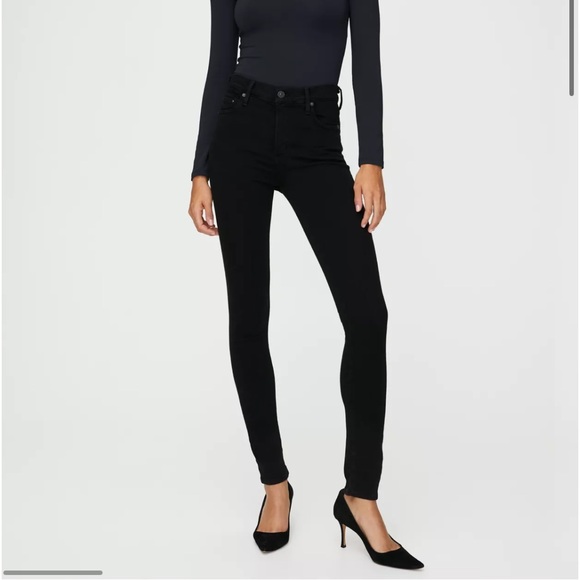 Citizens of Humanity - Rocket High Rise Skinny - Black - Size 29 - Picture 1 of 8